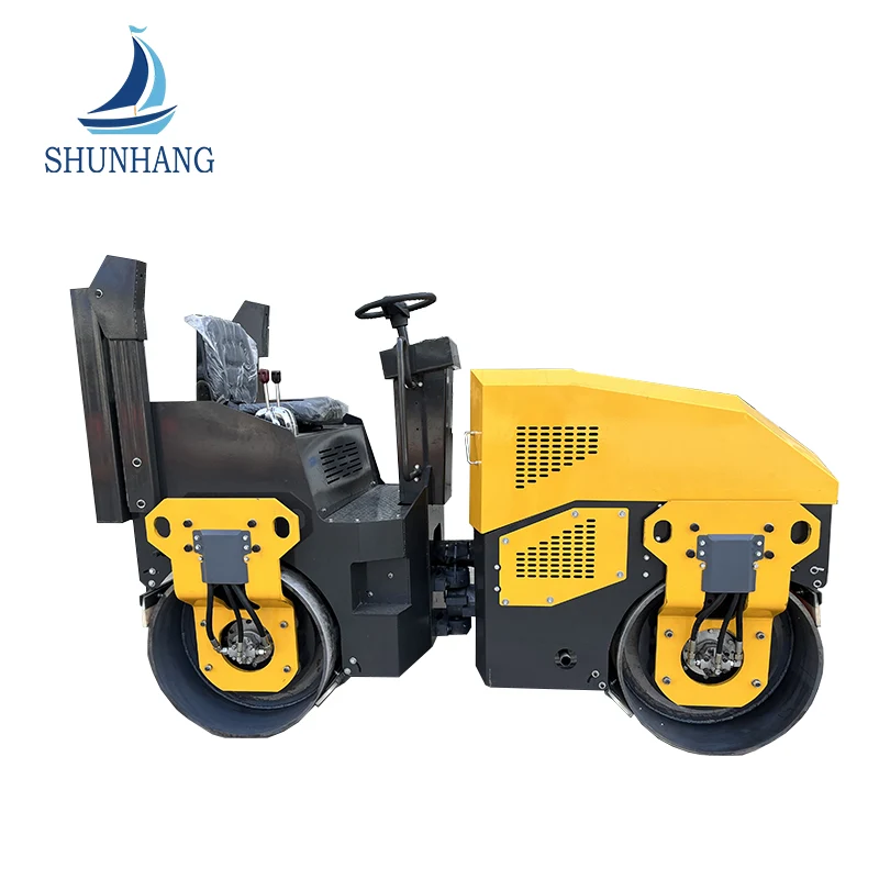 1200 мм двойное уплотнение барабана 6 тонн Road Road Roller