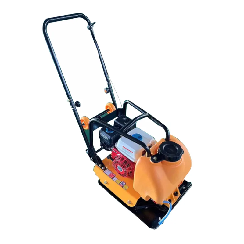 Сверхмощная трамбовочная плита с бензиновым двигателем 15 кН