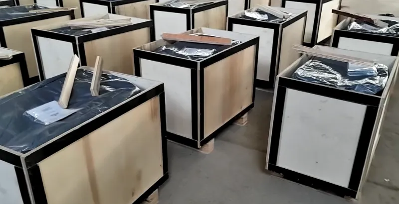 Доставка ! Shunhang Machine поставила более 100 бензиновых виброплит в компанию Janpan