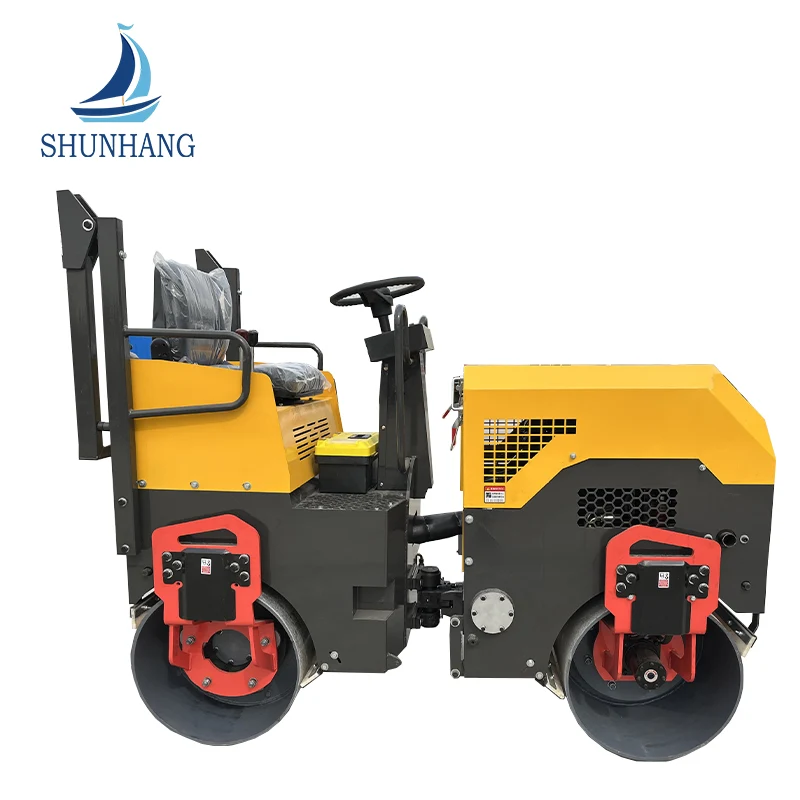 900 -мм двойное уплотнение барабана 3,5 тонны Road Road Roller